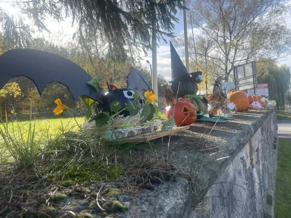Halloweenowa wystawa w Oxpressie