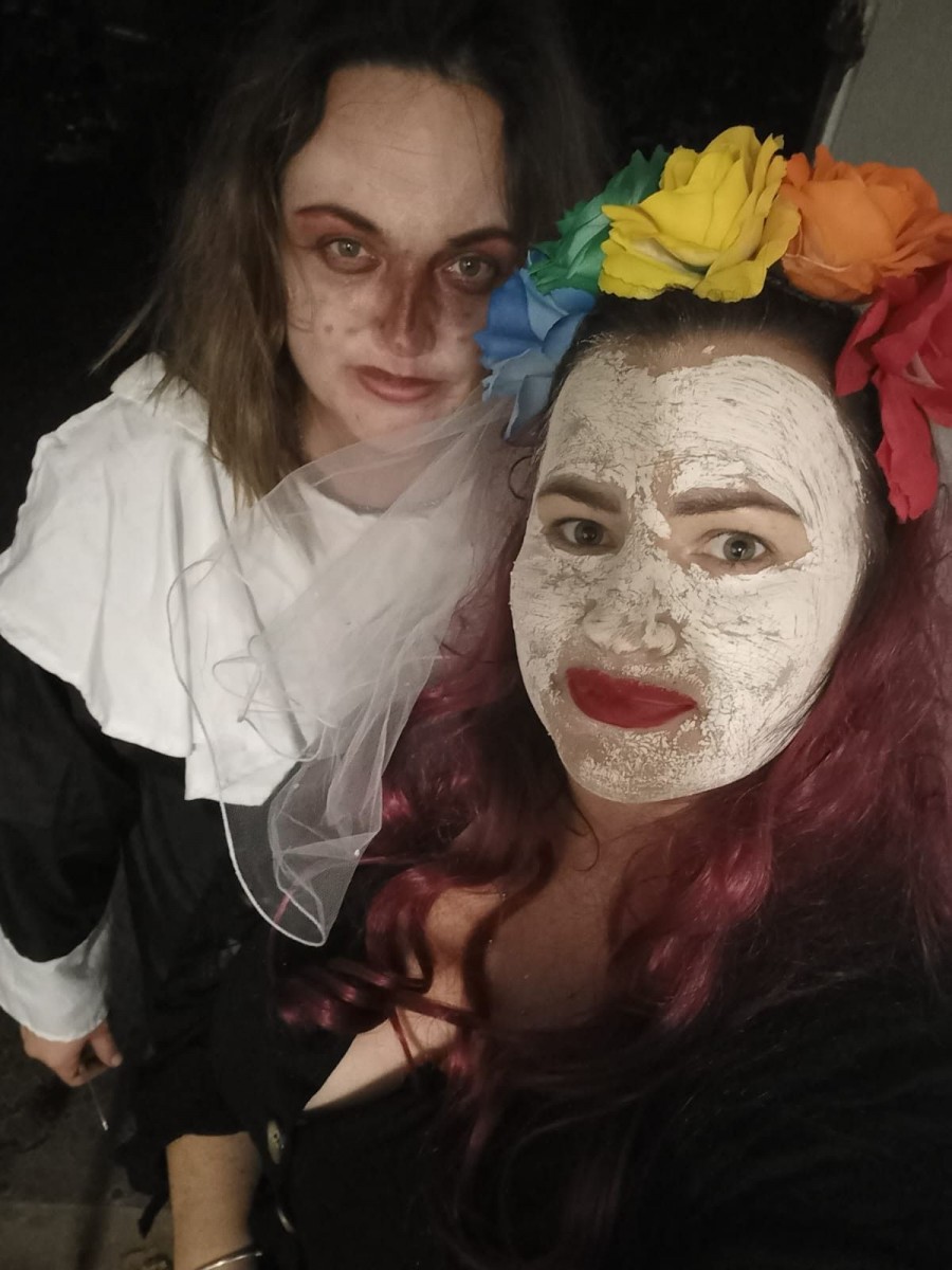 Dyniowy Kącik przy Wiedźmie w Raciborowicach w Halloween