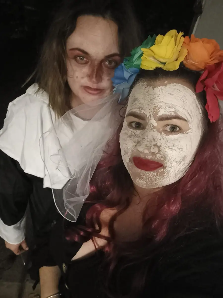 Dyniowy Kącik przy Wiedźmie w Raciborowicach w Halloween