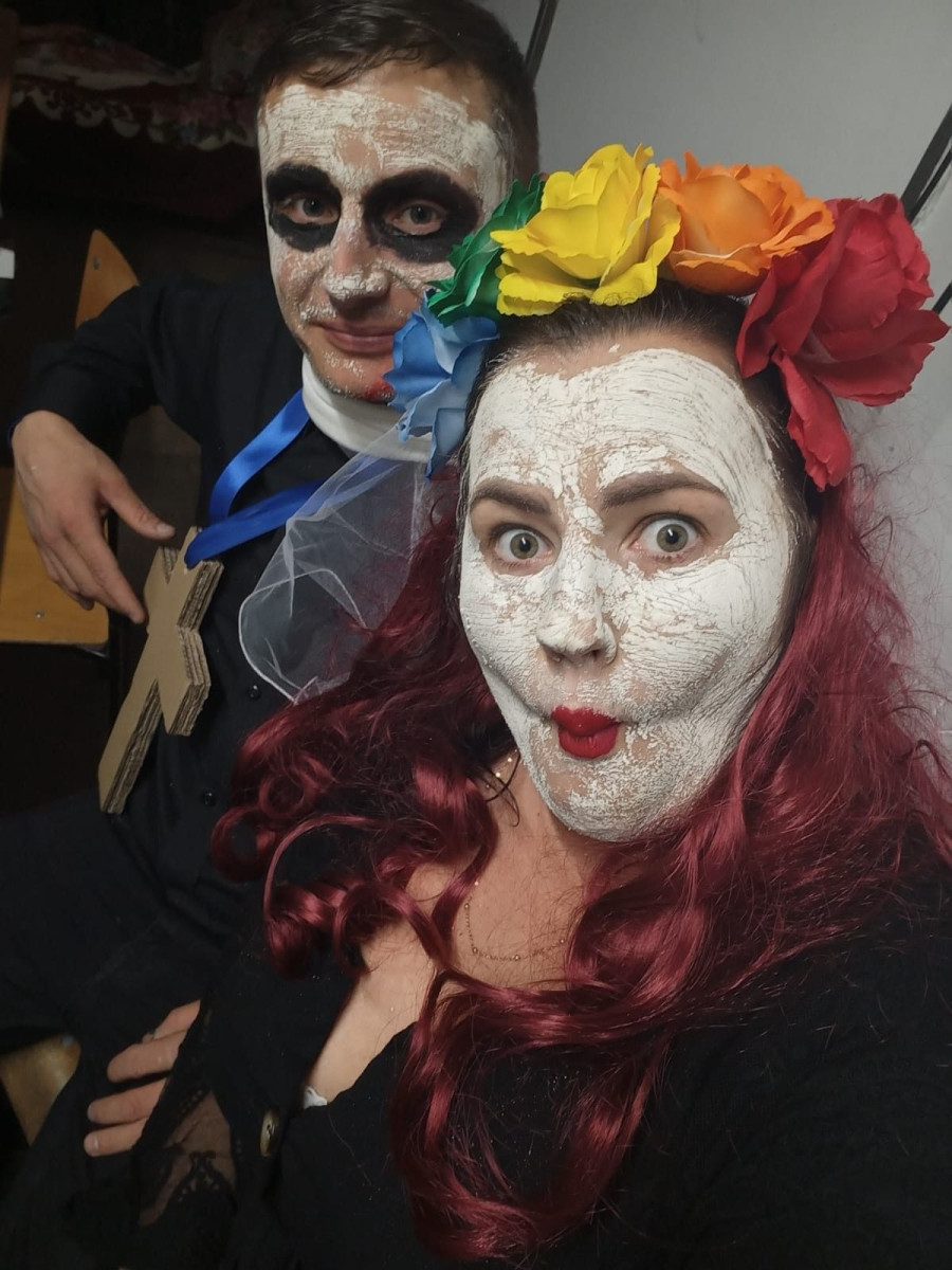 Dyniowy Kącik przy Wiedźmie w Raciborowicach w Halloween