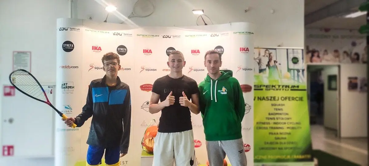 Młodzi bolesławianie z sukcesami w squashu