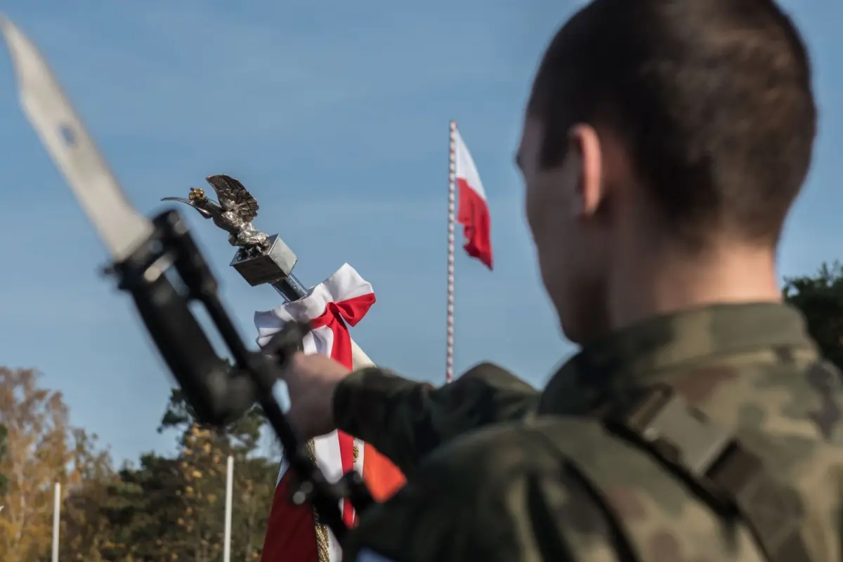 Przysięga żołnierzy ochotników