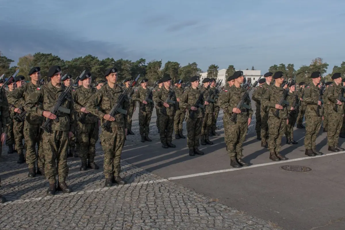 Przysięga żołnierzy ochotników