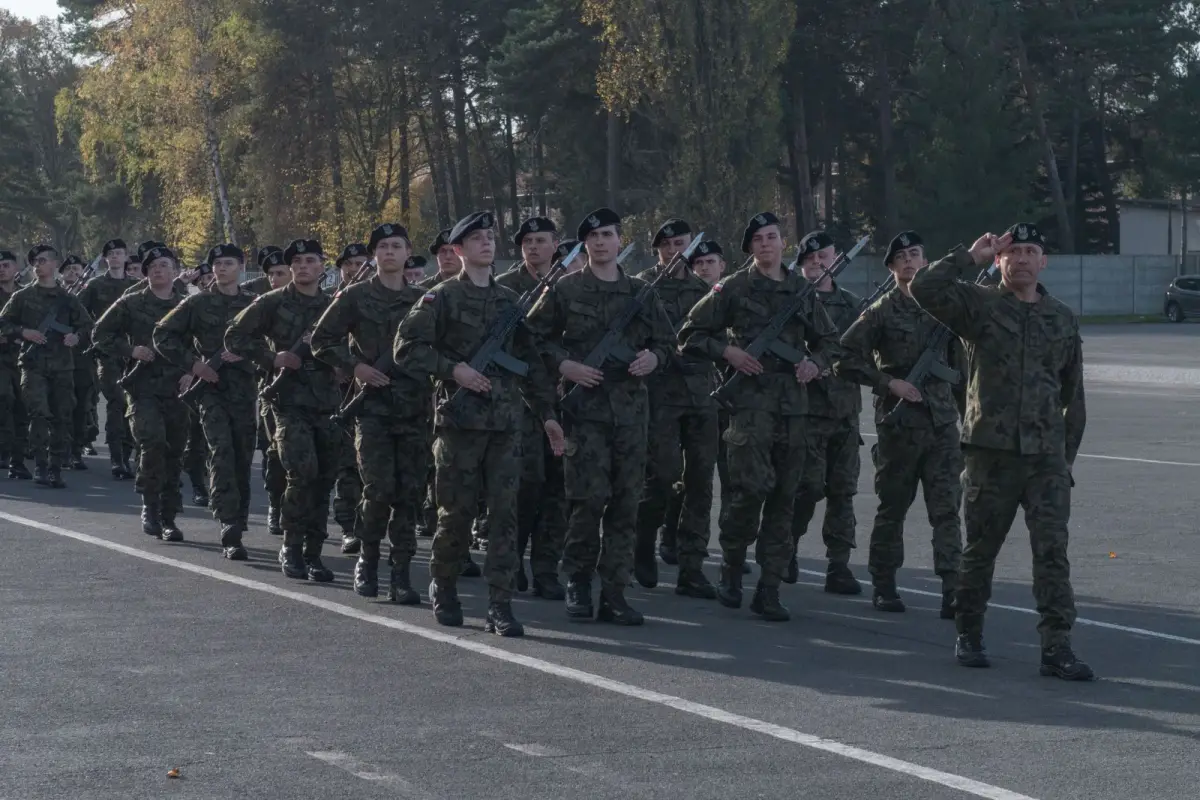 Przysięga żołnierzy ochotników