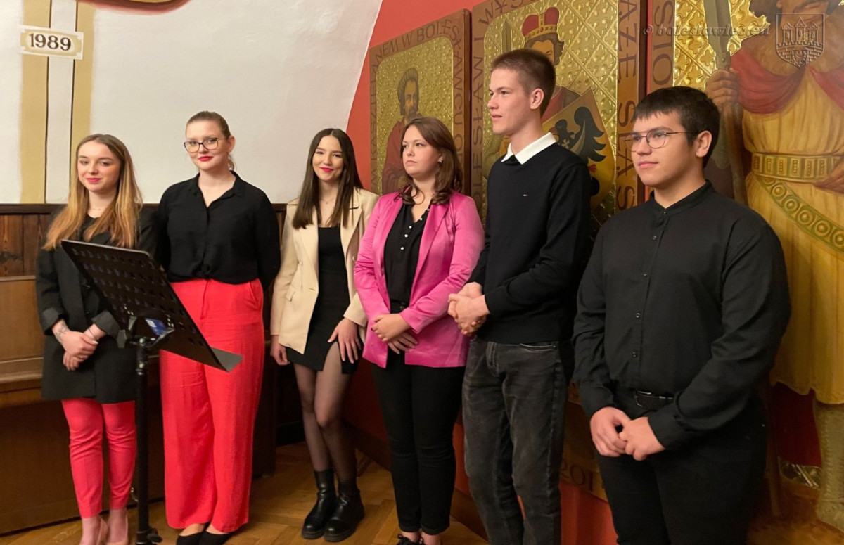 Uroczystość w Pałacu Ślubów w Bolesławcu