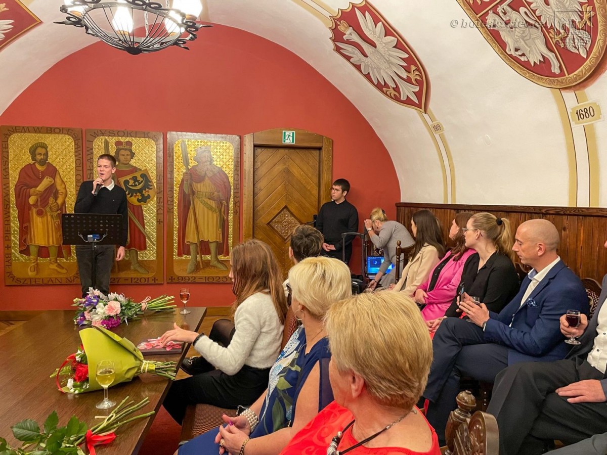 Uroczystość w Pałacu Ślubów w Bolesławcu