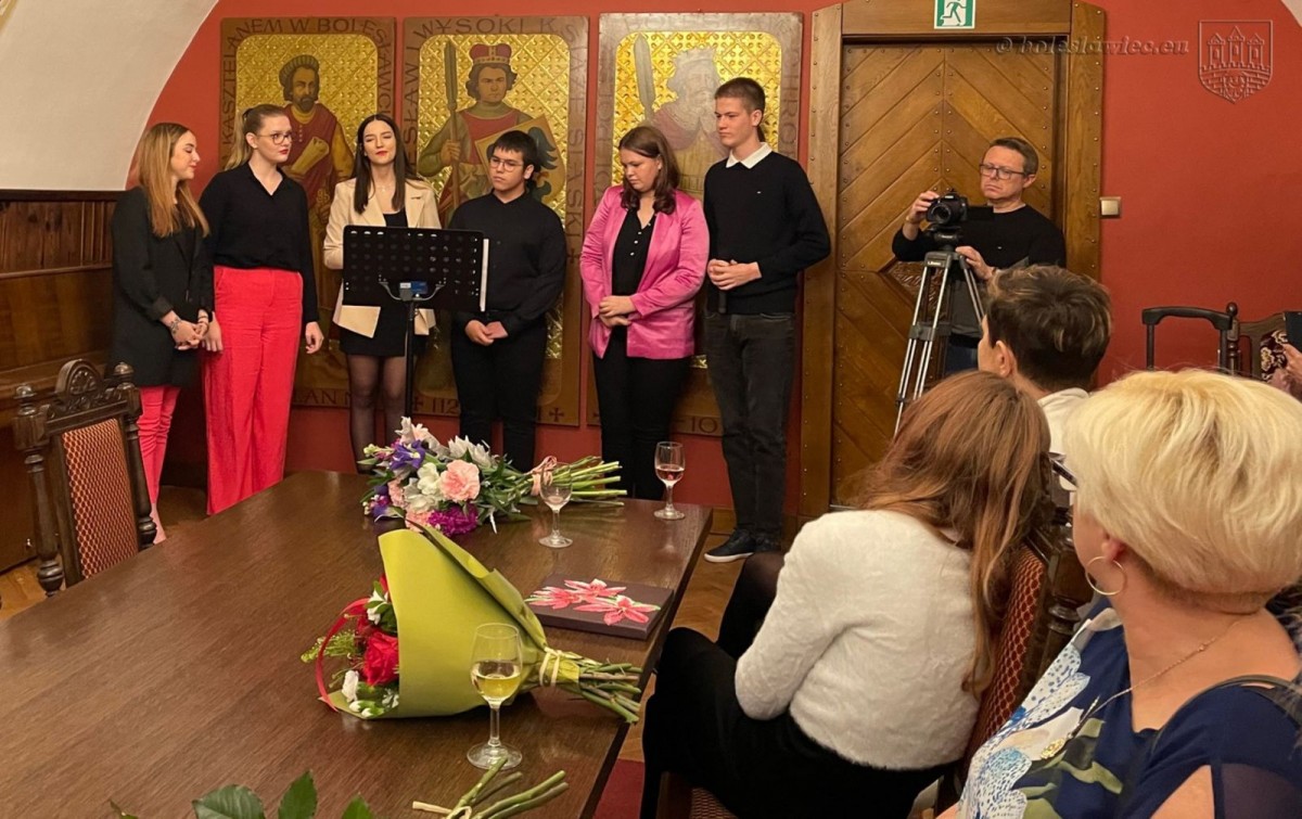 Uroczystość w Pałacu Ślubów w Bolesławcu