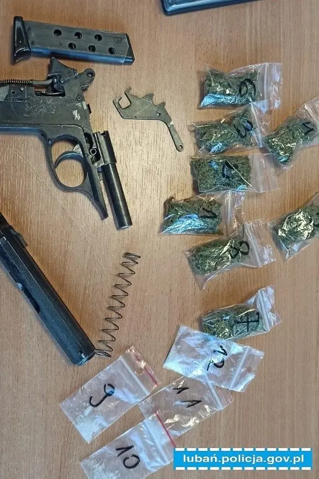 Substancje i przedmioty zabezpieczone przez policję