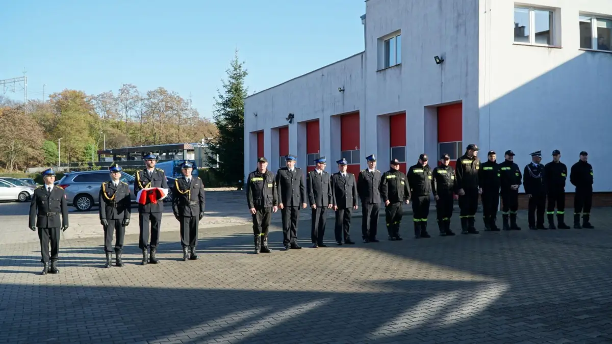 Uroczysty apel i nowy sprzęt dla strażaków z Bolesławca i Trzebienia