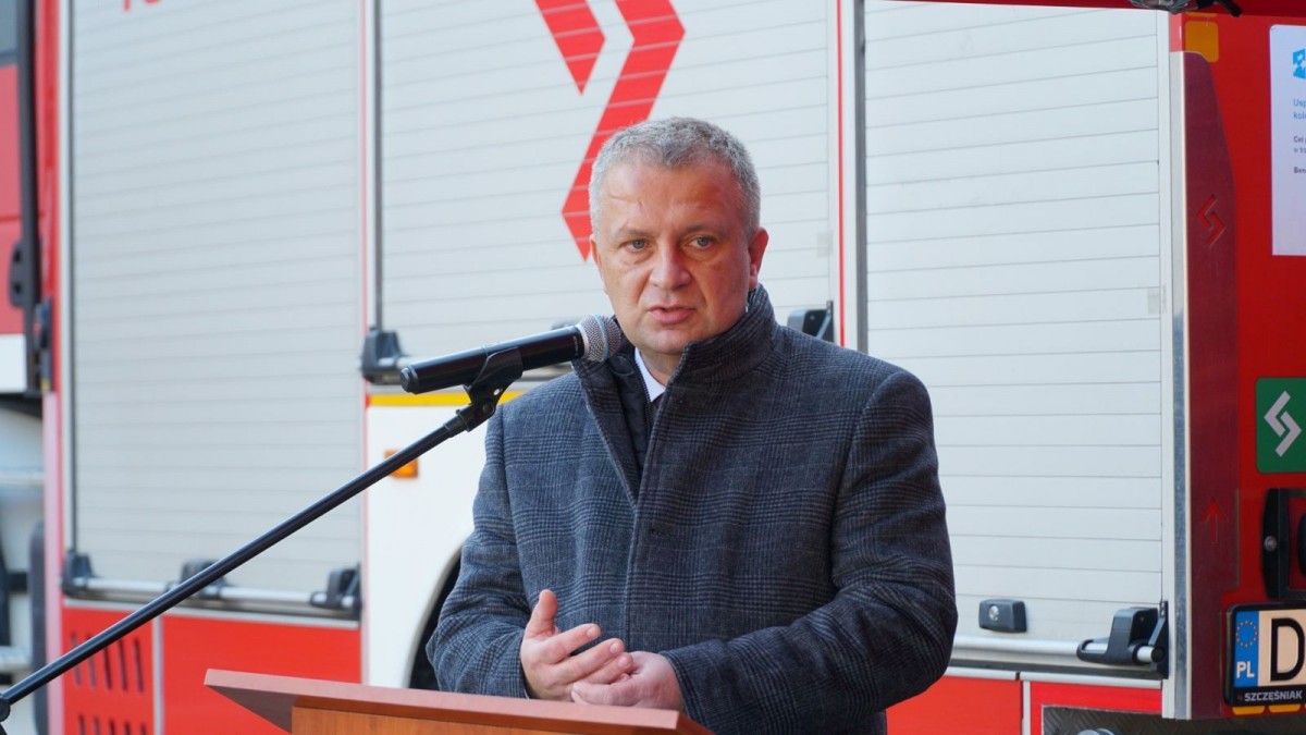 Uroczysty apel i nowy sprzęt dla strażaków z Bolesławca i Trzebienia