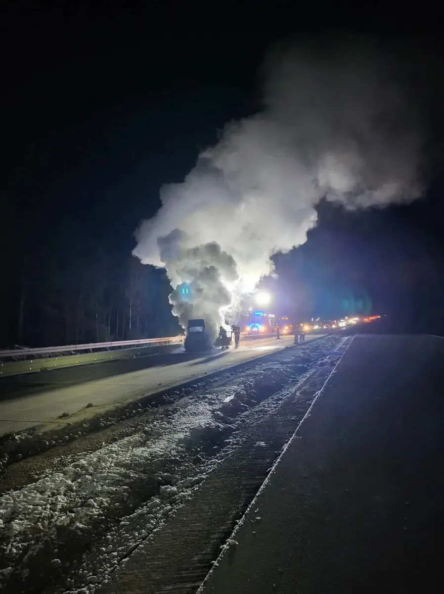 Akcja służb na A18