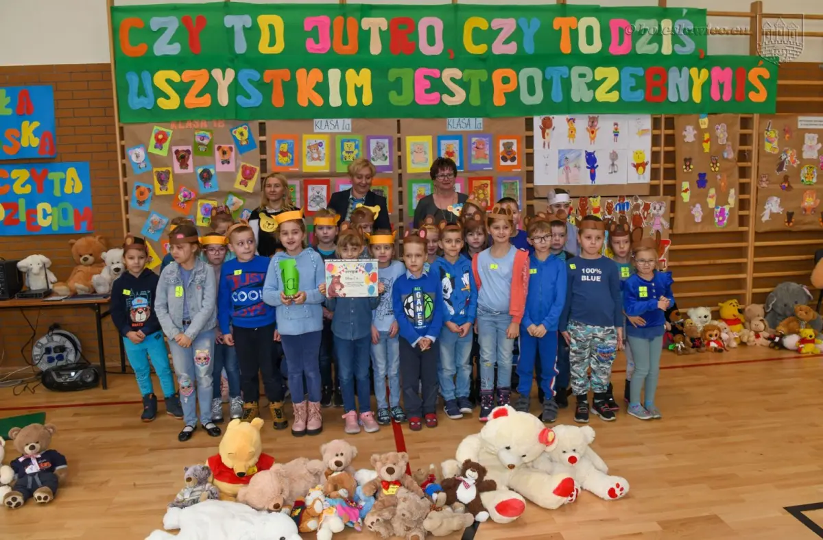 Dzień Pluszowego Misia w Szkole Podstawowej nr 2 w Bolesławcu
