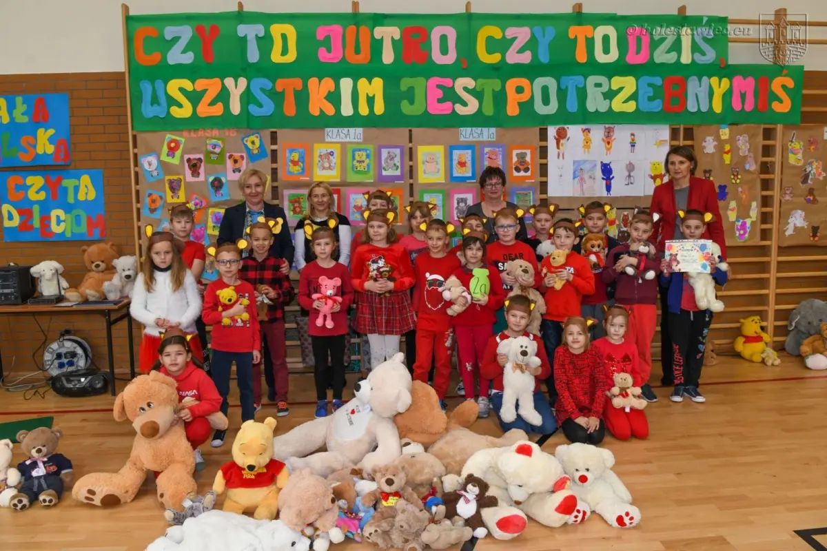 Dzień Pluszowego Misia w Szkole Podstawowej nr 2 w Bolesławcu