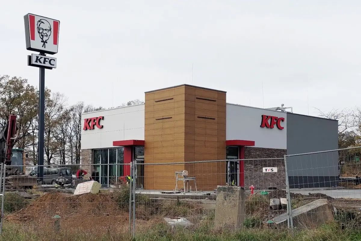 Budowa KFC w Bolesławcu