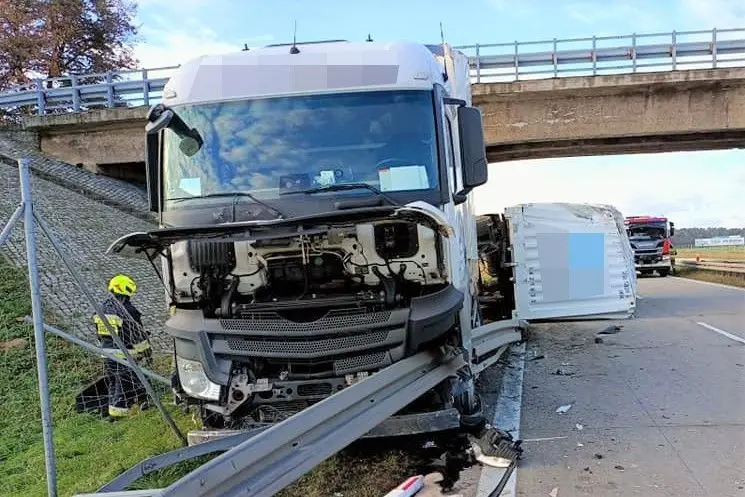 Kolizja na A4