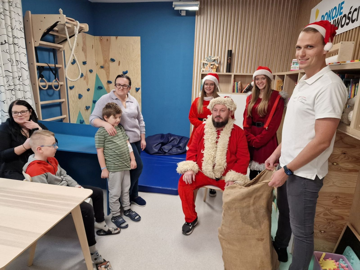 Mikołajki w Szpitalu św. Łukasza w Bolesławcu