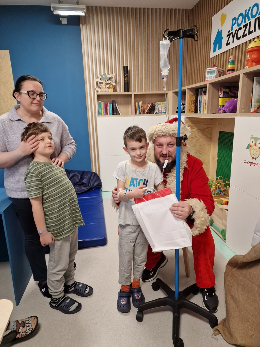 Mikołajki w Szpitalu św. Łukasza w Bolesławcu