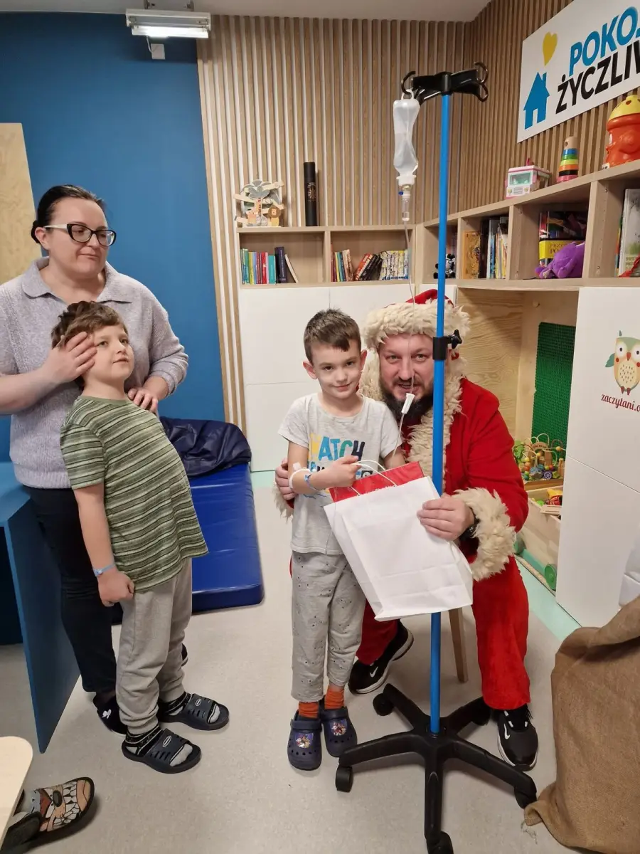 Mikołajki w Szpitalu św. Łukasza w Bolesławcu