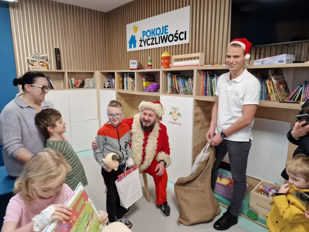 Mikołajki w Szpitalu św. Łukasza w Bolesławcu