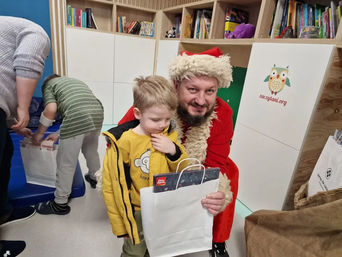 St Nicholas Day at St Luke’s Hospital in Bolesławiec