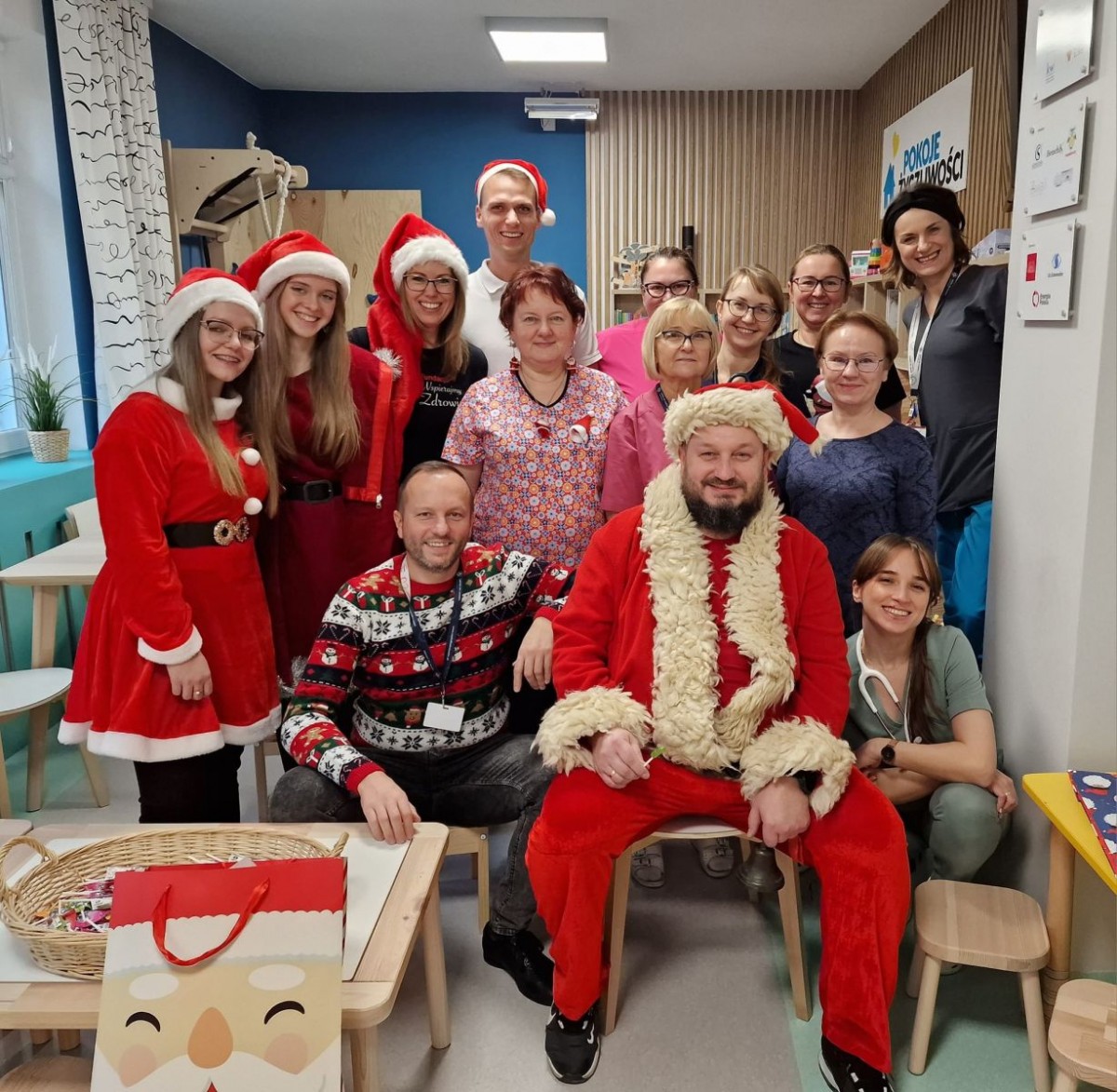 Mikołajki w Szpitalu św. Łukasza w Bolesławcu
