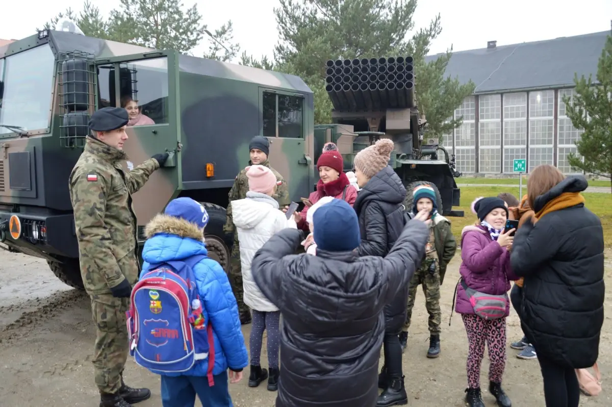Open day at the barracks of artillerymen from Bolesławiec