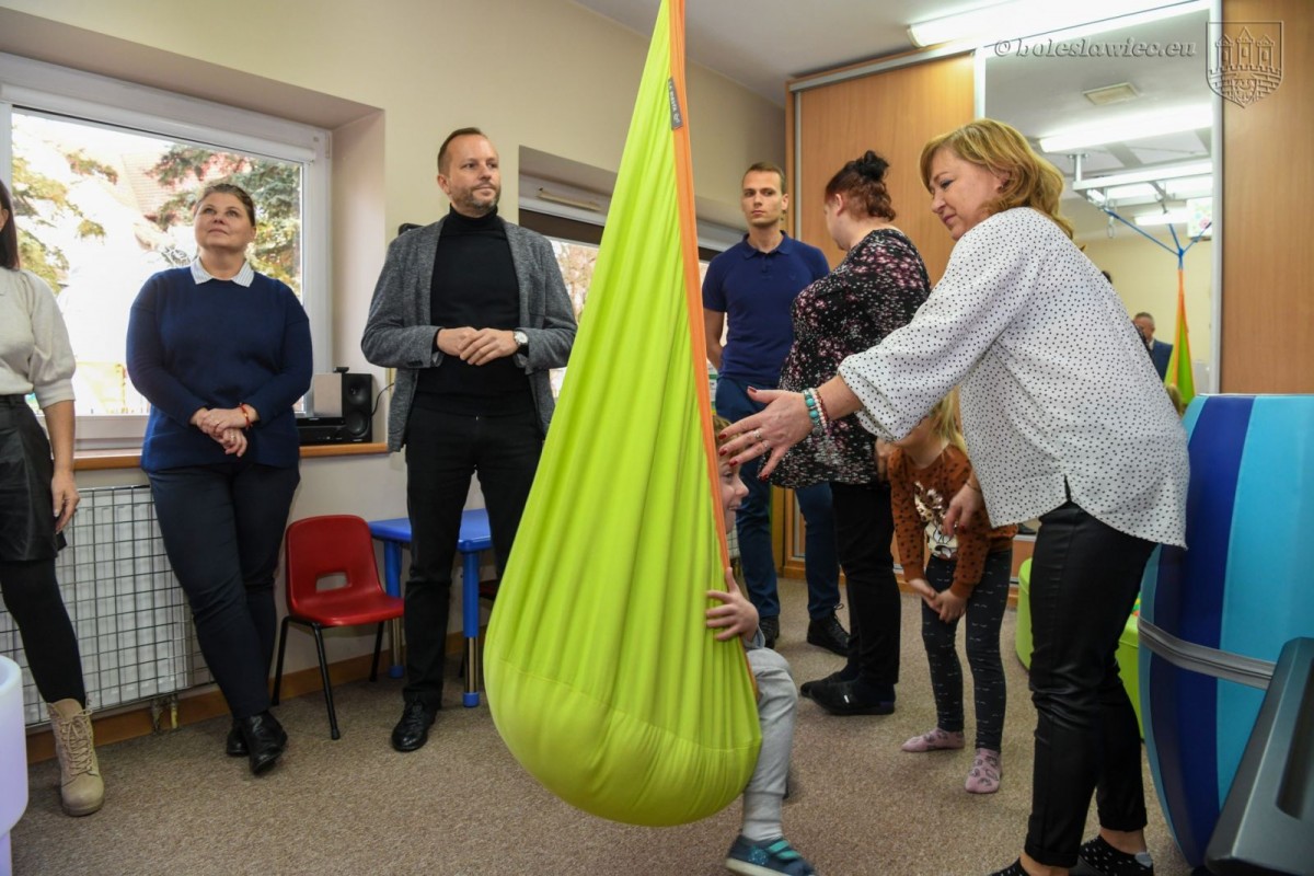 Sprzęt stymulujący rozwój i dający dużo frajdy w Przedszkolu nr 7 w Bolesławcu