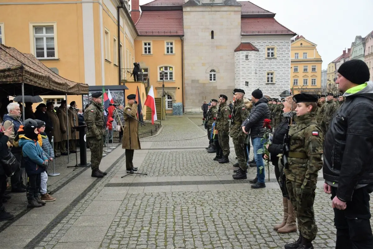 Przysięga na bolesławieckim Rynku