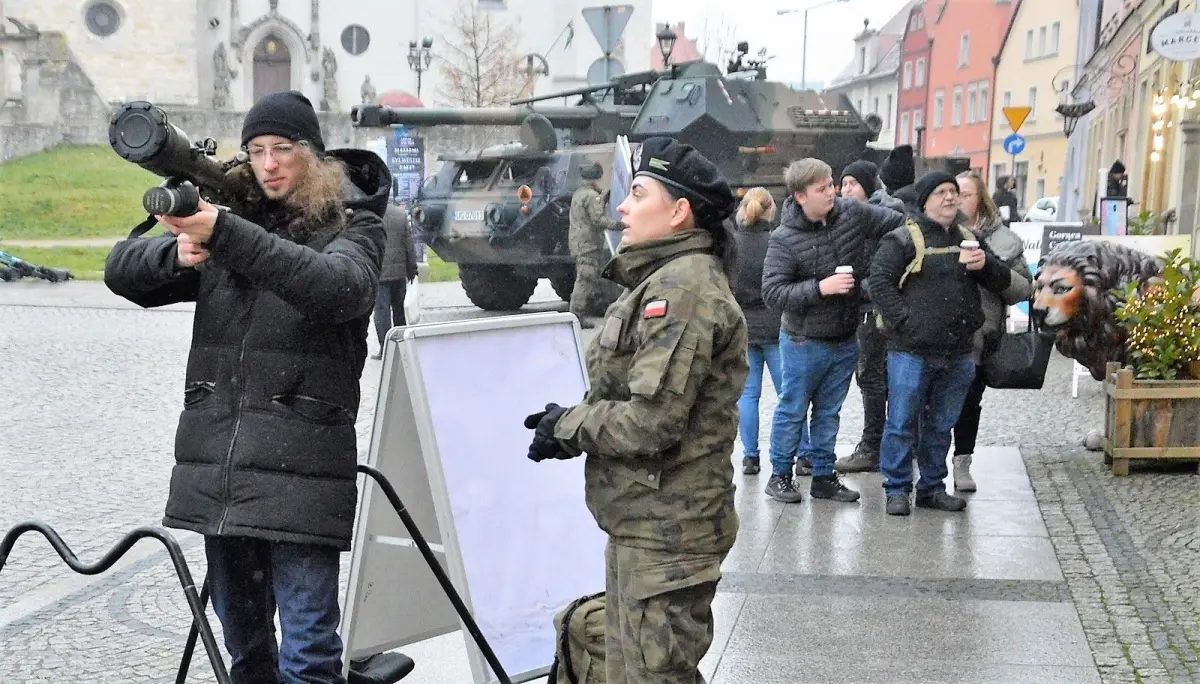 Przysięga na bolesławieckim Rynku