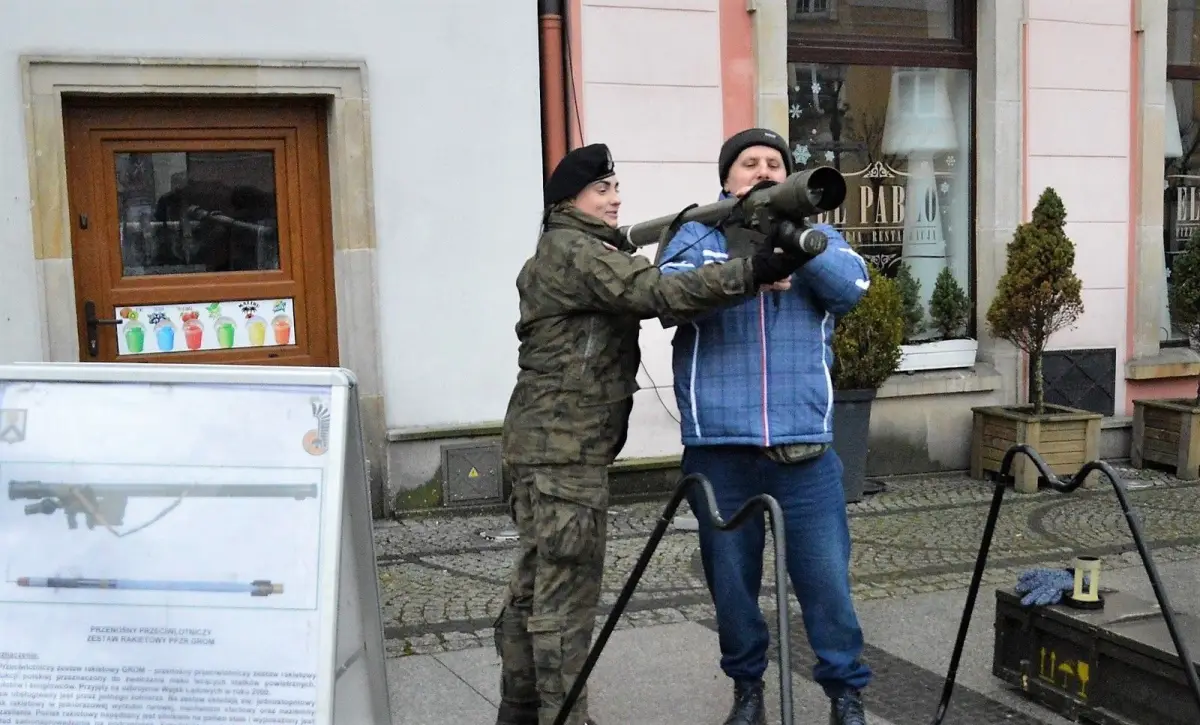 Przysięga na bolesławieckim Rynku