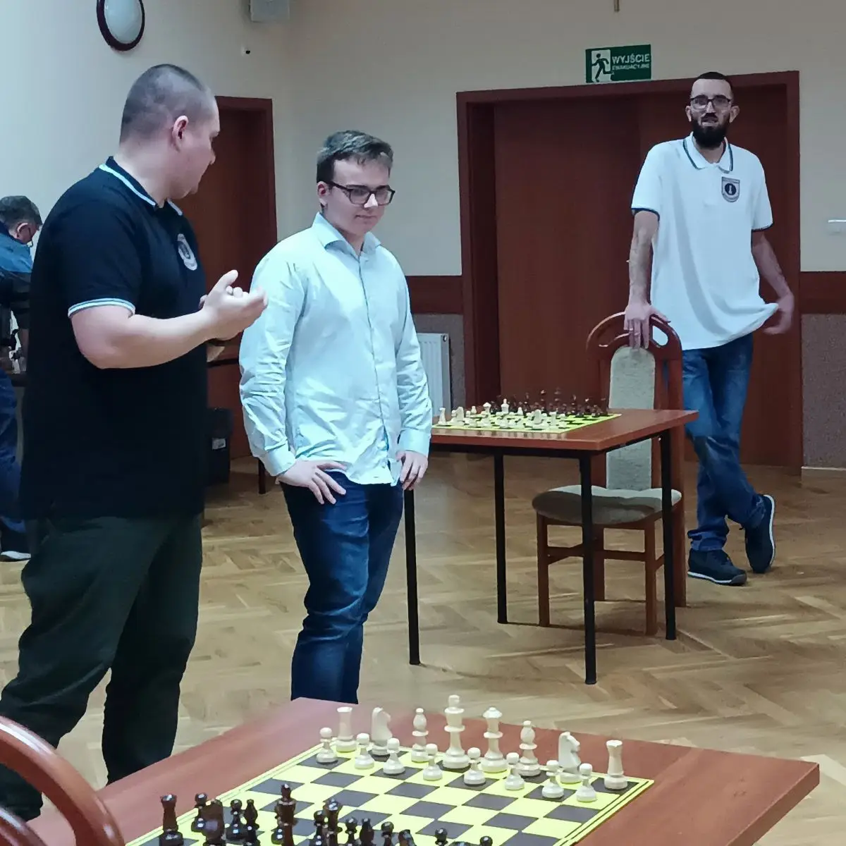 Symultana z mistrzem FIDE Michałem Fiedorkiem w Kruszynie