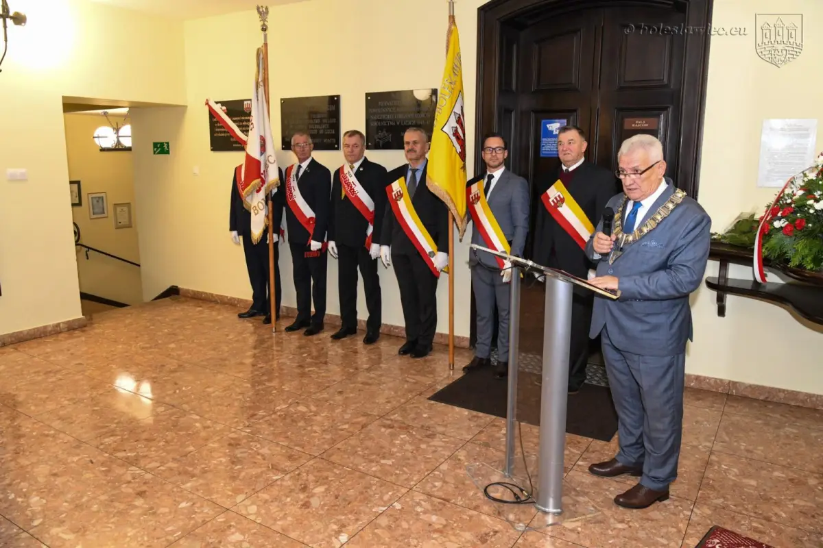 Ceremony at Bolesławiec Town Hall