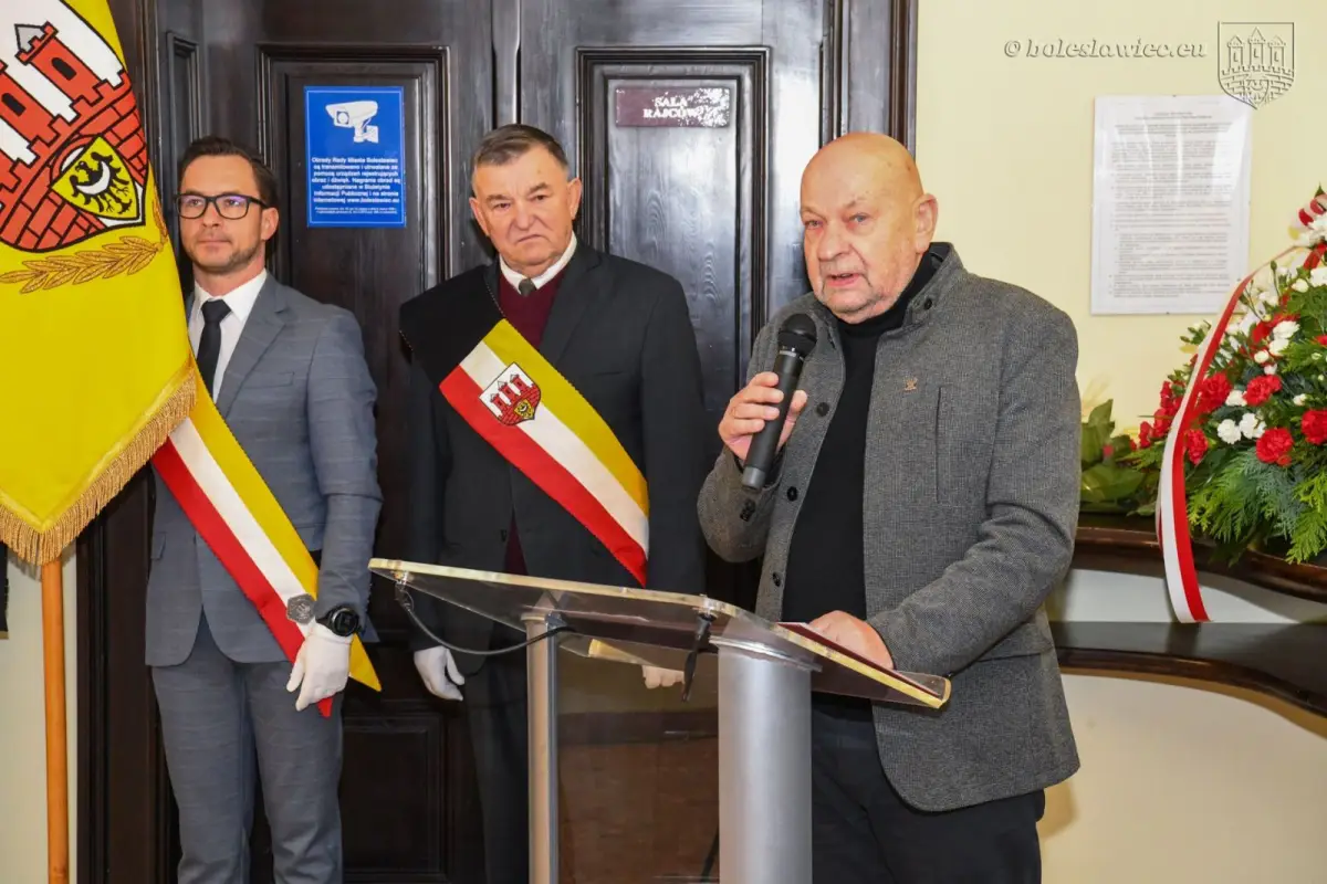 Ceremony at Bolesławiec Town Hall