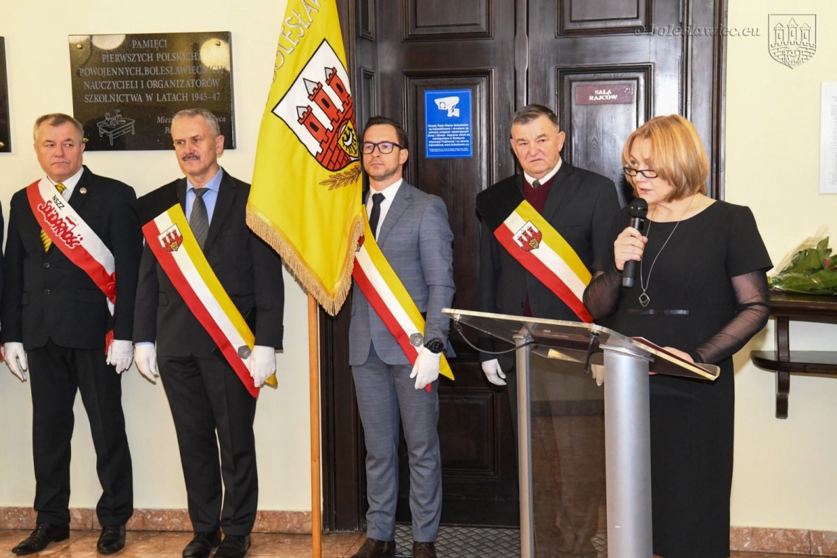 Uroczystość w bolesławieckim ratuszu
