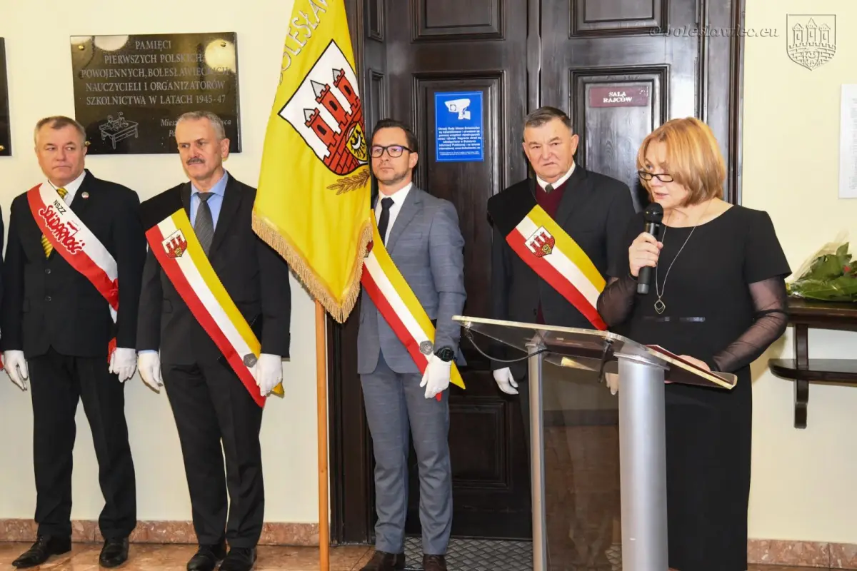 Uroczystość w bolesławieckim ratuszu