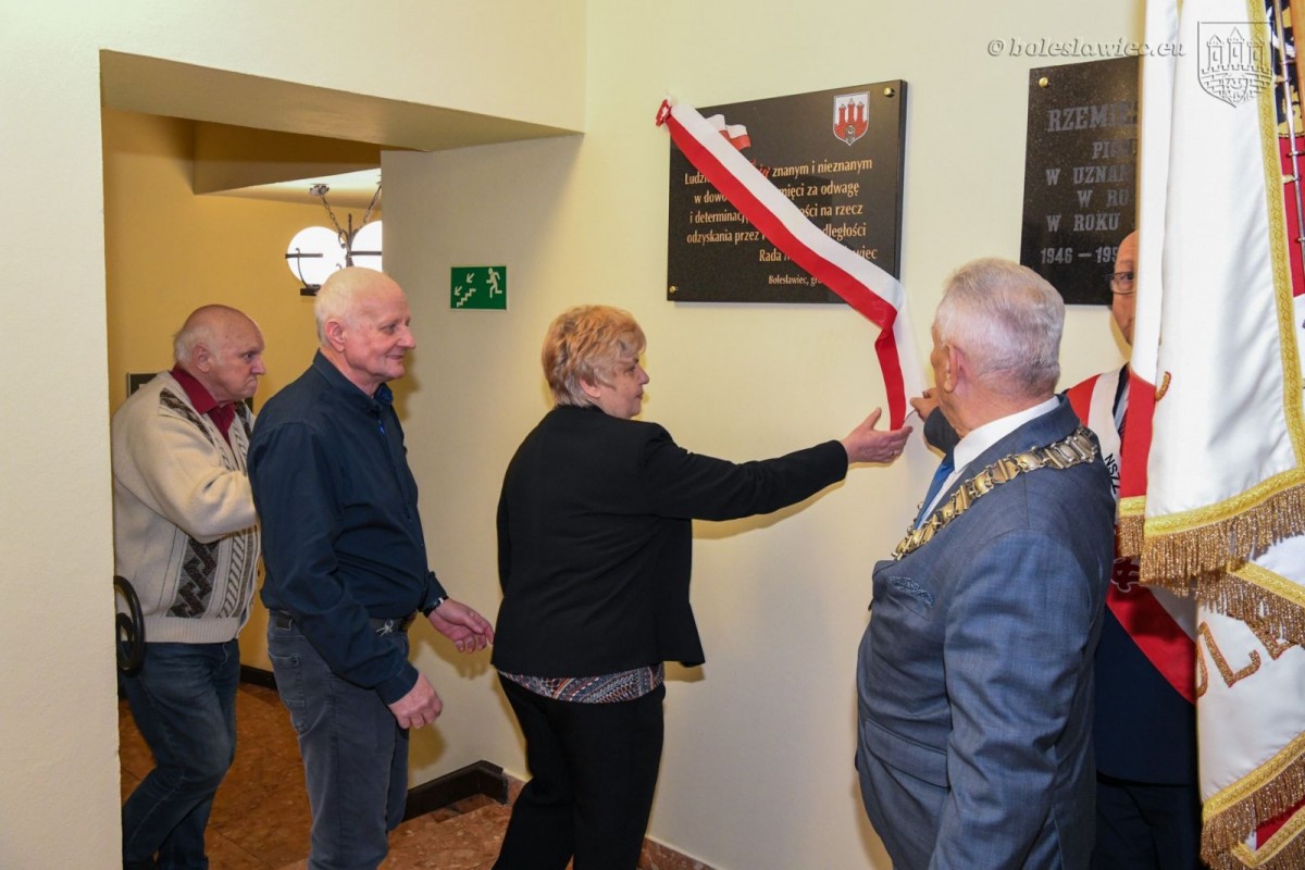 Uroczystość w bolesławieckim ratuszu