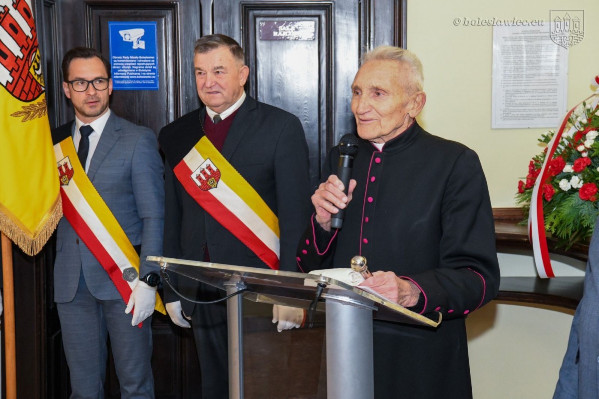 Uroczystość w bolesławieckim ratuszu