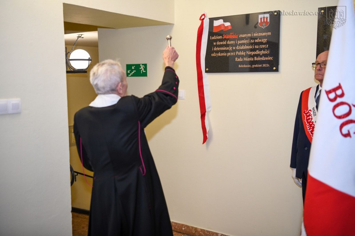 Uroczystość w bolesławieckim ratuszu