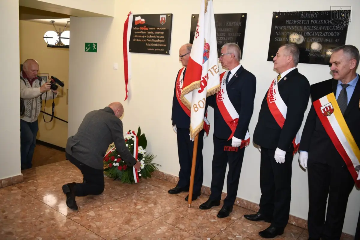 Ceremony at Bolesławiec Town Hall