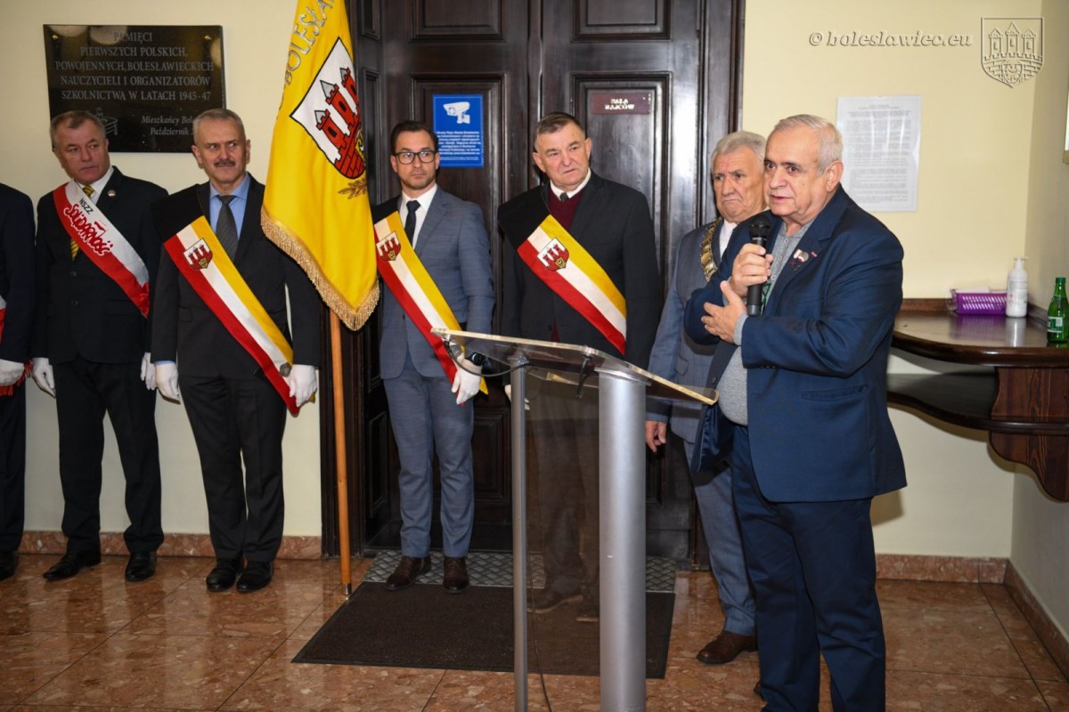 Uroczystość w bolesławieckim ratuszu
