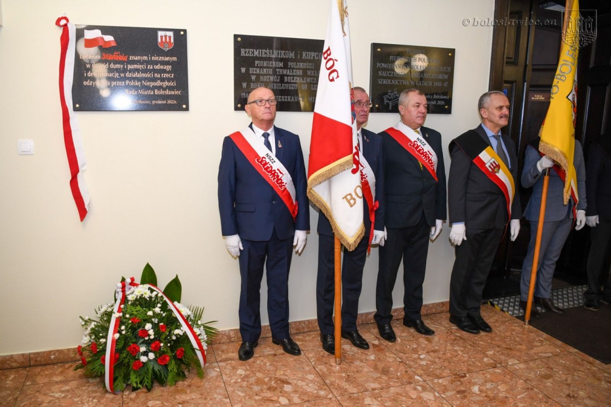 Uroczystość w bolesławieckim ratuszu