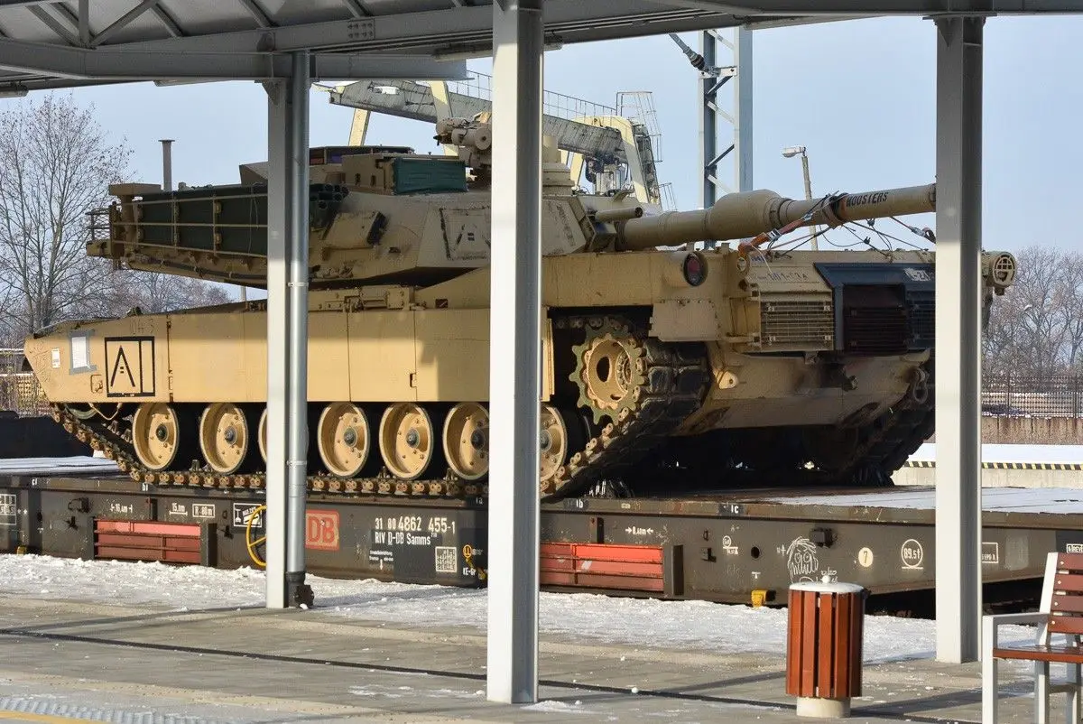 Tanks at the PKP Railway Station in Bolesławiec