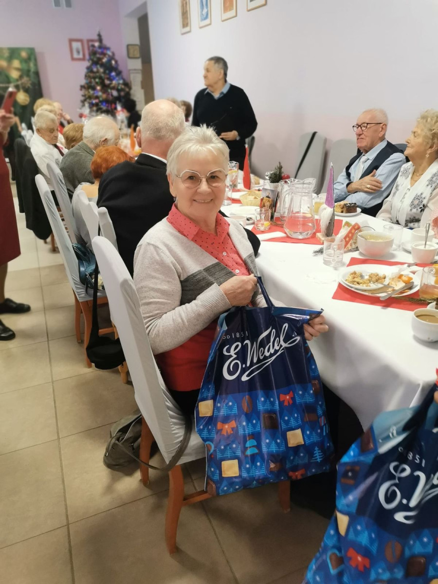 Wigilia seniorów z Dziennego Domu Senior + w Bolesławcu