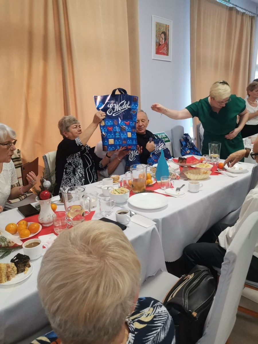 Wigilia seniorów z Dziennego Domu Senior + w Bolesławcu