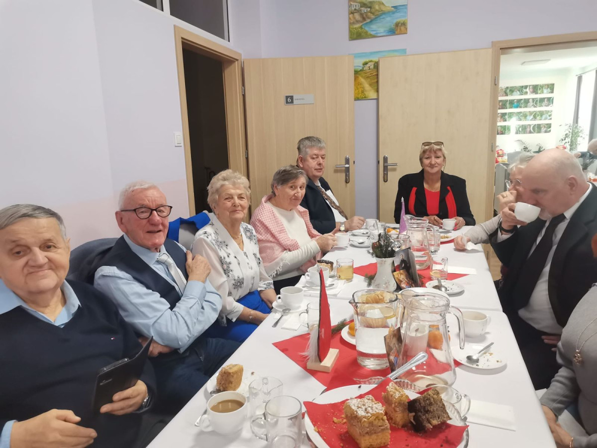 Wigilia seniorów z Dziennego Domu Senior + w Bolesławcu