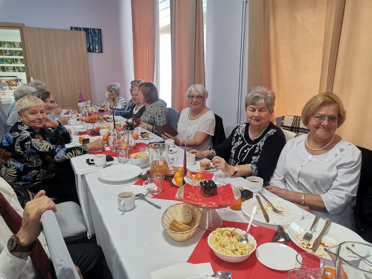 Wigilia seniorów z Dziennego Domu Senior + w Bolesławcu
