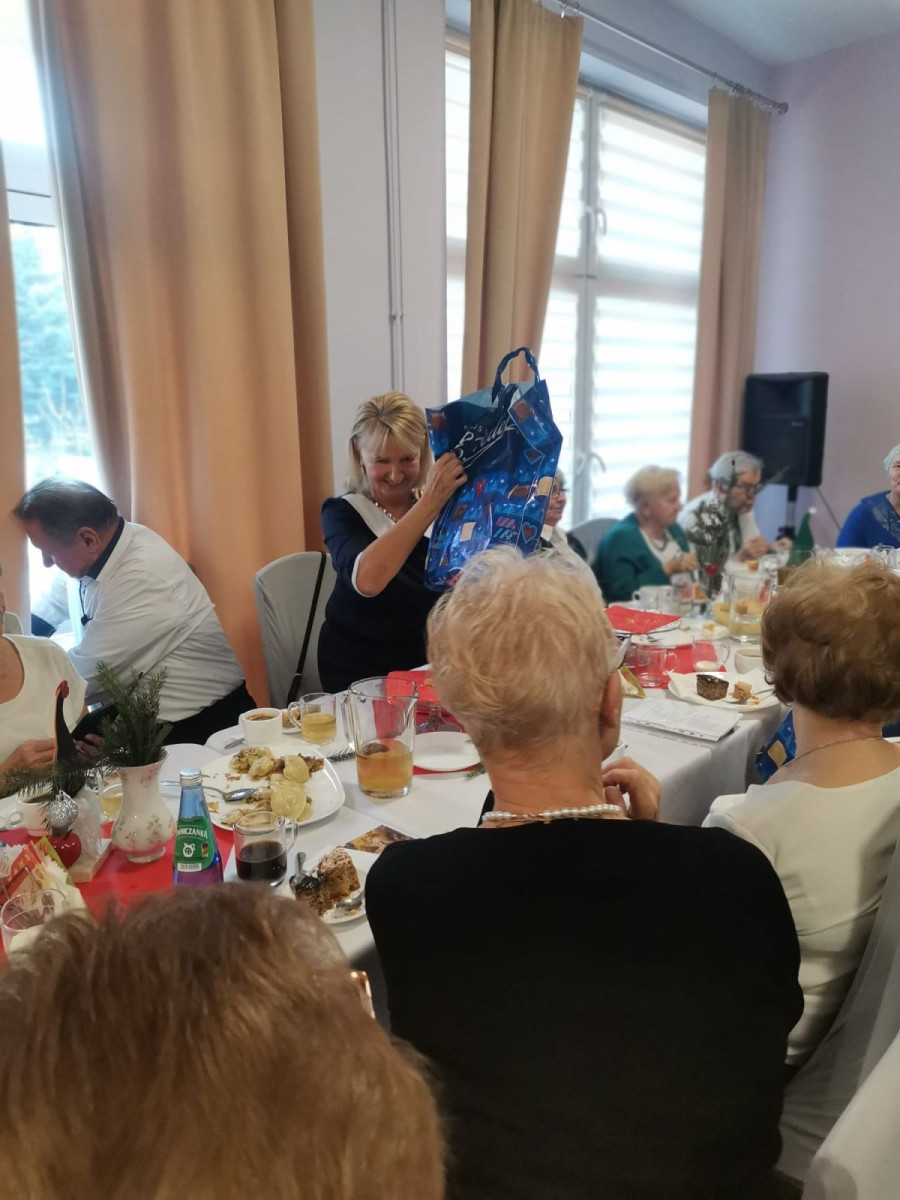 Wigilia seniorów z Dziennego Domu Senior + w Bolesławcu