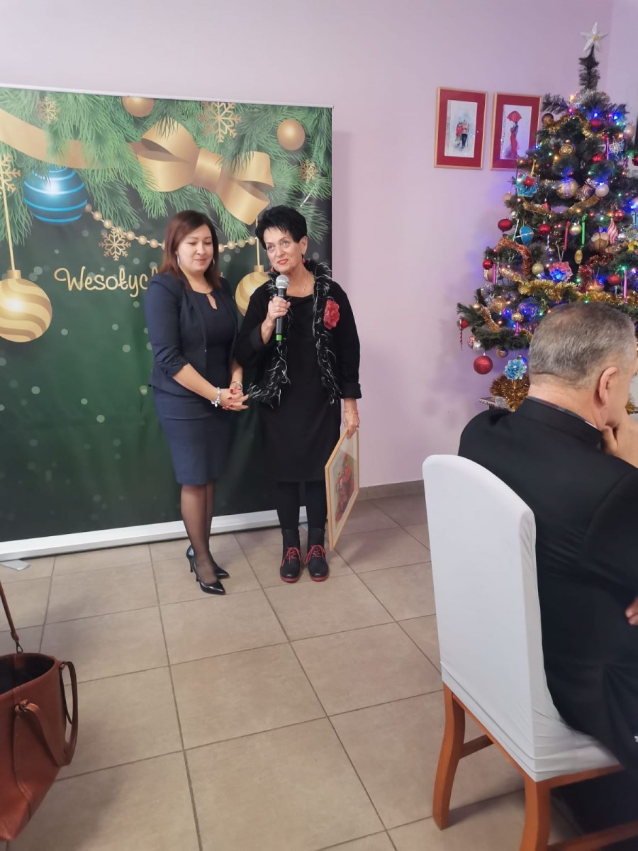 Wigilia seniorów z Dziennego Domu Senior + w Bolesławcu