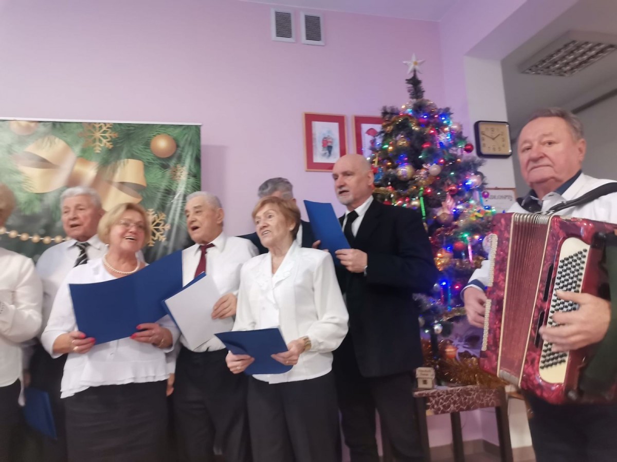 Wigilia seniorów z Dziennego Domu Senior + w Bolesławcu