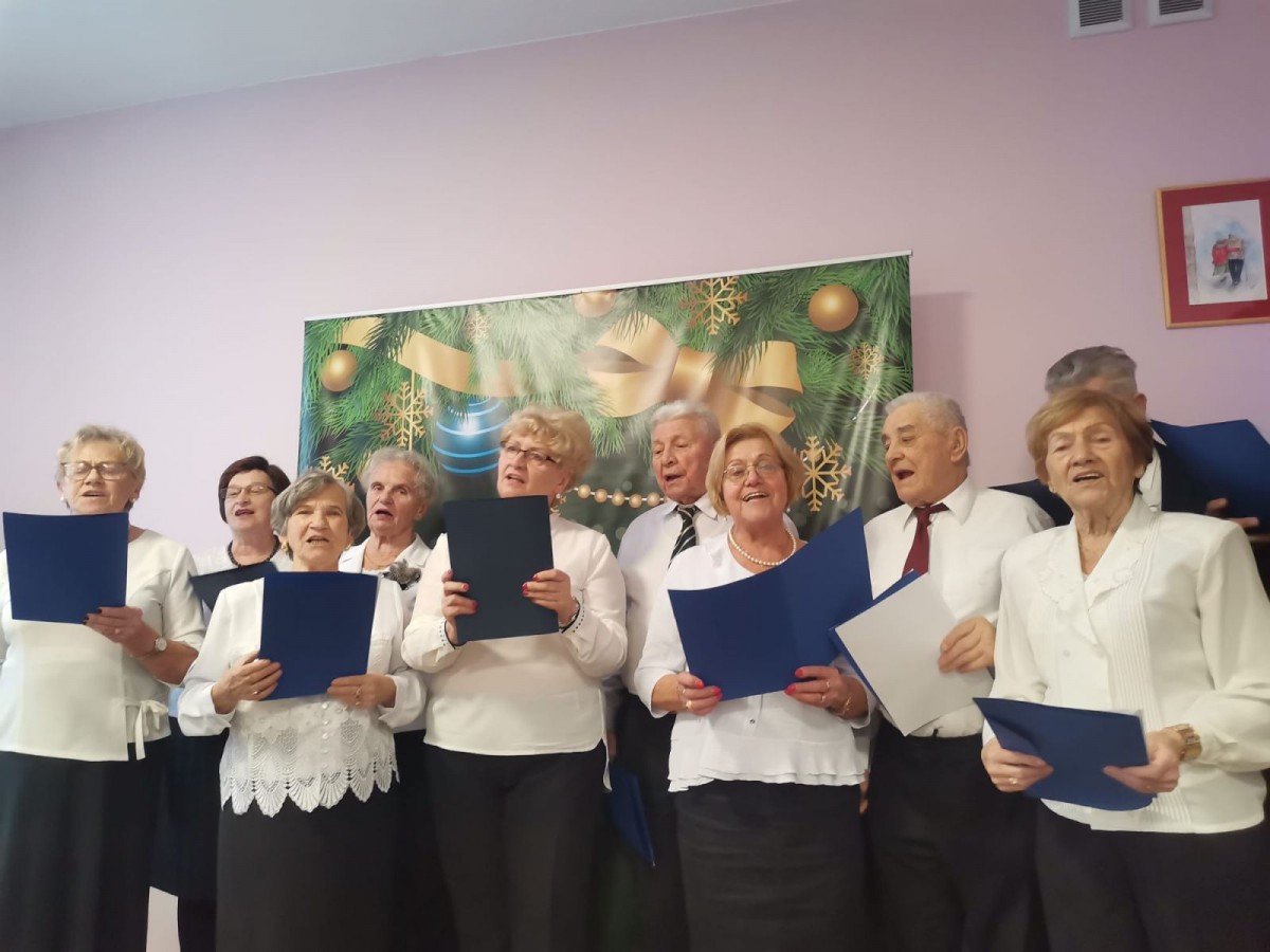 Wigilia seniorów z Dziennego Domu Senior + w Bolesławcu